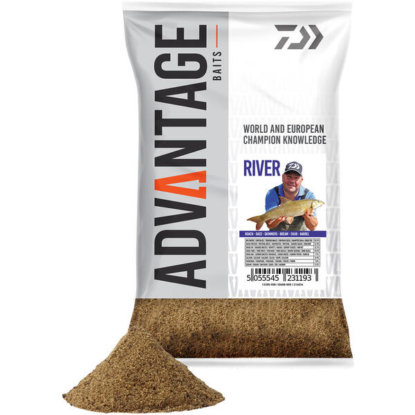 Momeală DAIWA NADA RIVER 1KG - Atractivitate Maximă, Pescuit Eficient