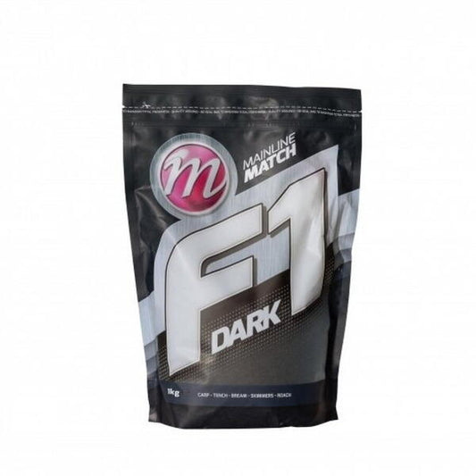 Momeală F1 Dark Mainline - Amestec Crap, 1kg, Atracție Rapidă