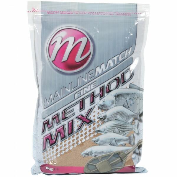 Momeală Fină Method Mix Mainline - 1kg, Atragere Rapidă Pește