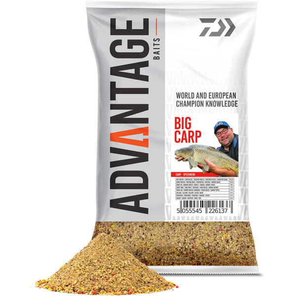 Momeală Nada Big Carp Daiwa - Crap Mare, Ingrediente Premium