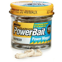 Momeală Powerbait Maggot White Berkley - Atracție Instantanee Pește - 1