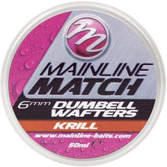 Momeli de Cârlig Wafters Mainline Match Dumbell Red Krill 6mm - 1