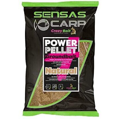 Momeli Pelete UK Power Plus Natural 2KG Sensas - Atractivitate Maximă