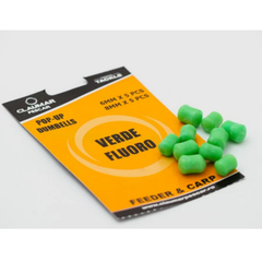 Momeli Pop-Up Dumbells Verde Fluo 6/8mm ARROW INT. - Atractie Vizuală, Aroma Intensa