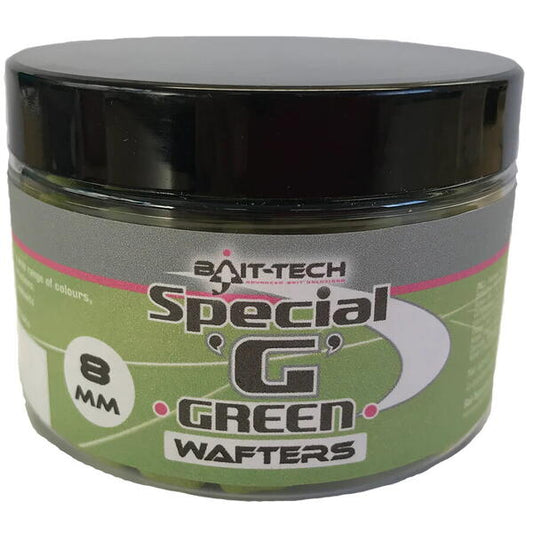 Momeli Wafters Dumbells BAIT TECH Green Special G 8mm - Atractivitate sporită