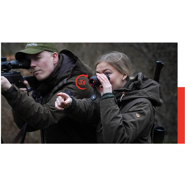 Monocular Termic Lynx LH35 2.0 HIKMICRO - Detalii Clare, Detectie Excelenta - 2