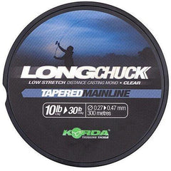 Monofilament Korda Longchuck 0.33-0.47mm - Distanță și Rezistență - 1