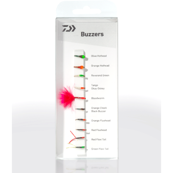 Montură Buzzers Musca Daiwa - 10buc, Atracție Garantată Răpitori