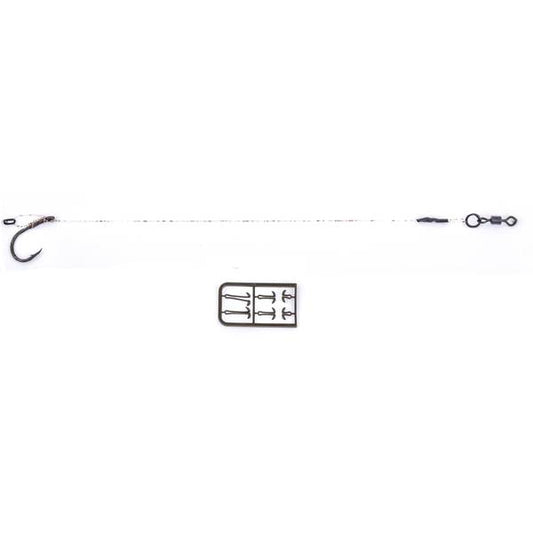 Montură Crap 15cm Prologic XC5 Nr.2 - Gata Legată, Rezistență Maximă