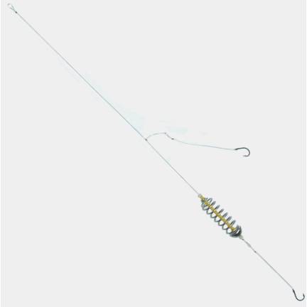 Montură Crap 2 Carlige ARROW INT. M.496.NR.6 - Fir 0.25mm, Gata de Utilizare