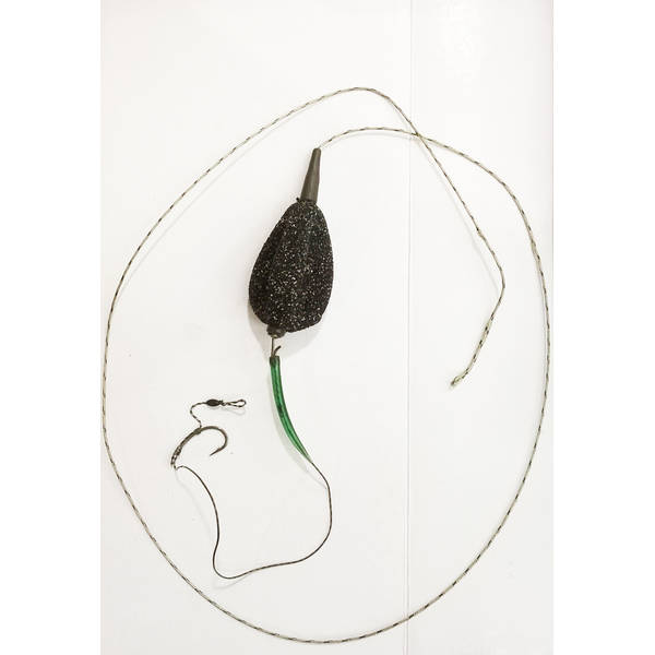 Montură Crap Arrow Int. Leadcore Texturat Inline Skin Rig Nr6 - Furtun Anti-Tangle