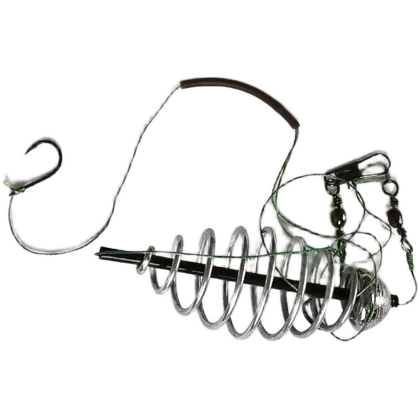 Montură Crap Culisantă ARROW INT. - 2 Carlige, Fir Textil, 25g