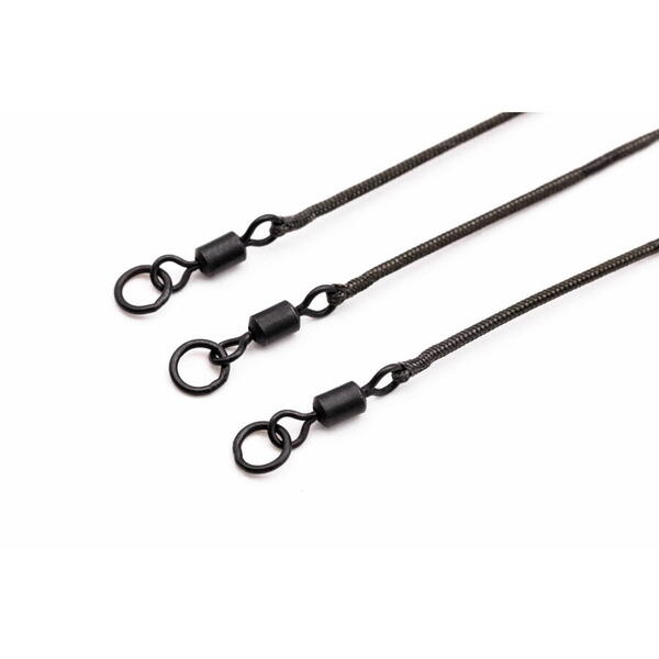Montură Crap Korda Spinner Rig 50cm Weed - Flexibilitate Maximă, Anti-încurcare - 1