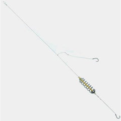 Montură Crap M.496 Arrow Int. - 2 Cârlige, Fir 0.30mm, Gata de Acțiune