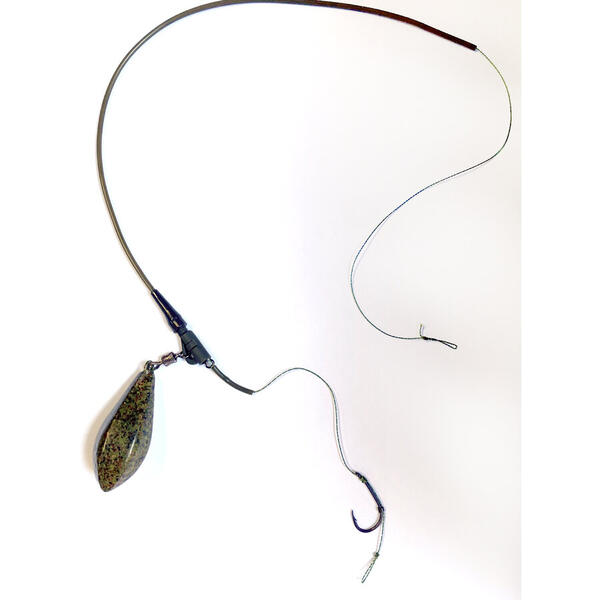 Montură Crap Plumb Pierdut Arrow Int. - Fir Textil 0.23mm, Gata Legată - 2