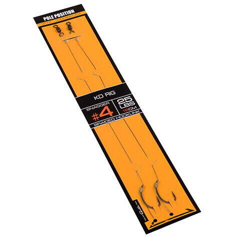 Montură Crap Pole Position KD-Rig Gamakatsu - Eficiență Maximă, Fără Noduri