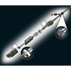 Montura Plumb Pierdut KORDA Heli Safe - Siguranță Fir, Crap - 3