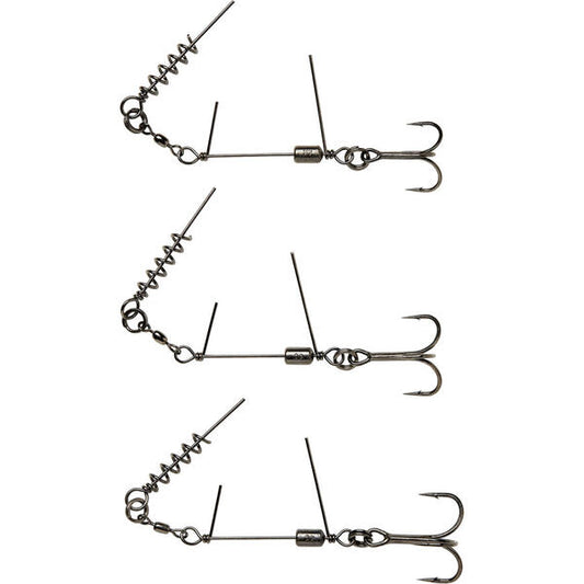 Montură Stinger Corkscrew Savage Gear - 3g, Nr.1x1/0, 35kg, 2buc/pl
