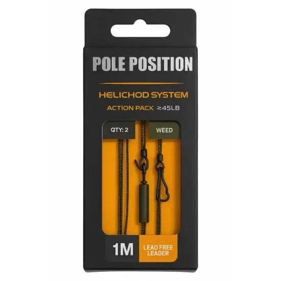 Monturi Crap Pole Position Gamakatsu - Heli-Chod, 45LB, Anti-Alge