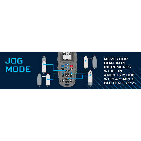 Motor Electric Barca Watersnake Geo-Spot GPS - 80lbs, 24V, 198cm - 8