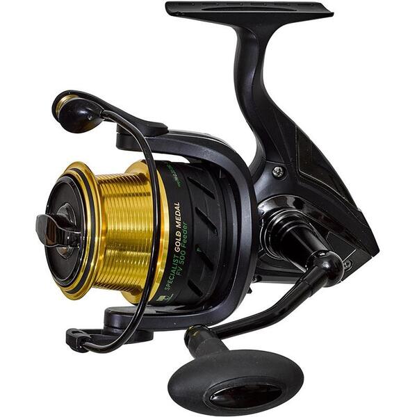 Mulinetă P&M Spec. Gold Medal FV 50 SENSAS - Performanță Feeder, Fiabilă