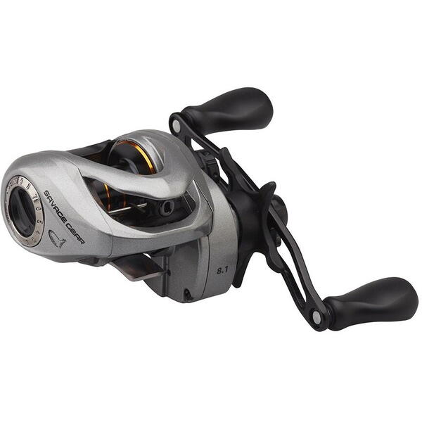 Mulineta SG6 BC 100 LH Savage - Baitcasting Stânga, 8.1:1 Raport - 1