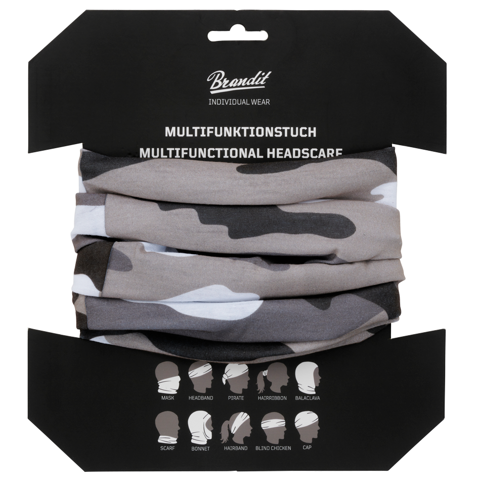 Multi Function Headgear Urban Brandit - Versatilitate Esențială