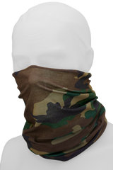 Multi Function Headgear Woodland Brandit - Adaptabilitate Maximă