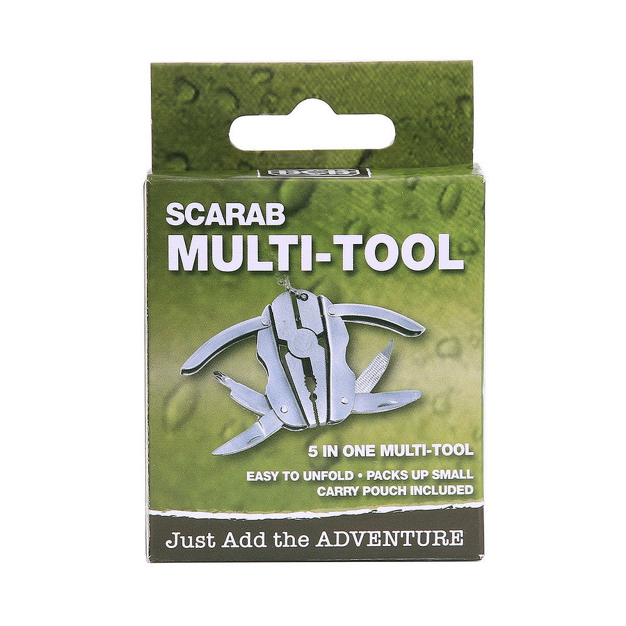 Multi-unealtă Compactă BCB Scarab Gri Oțel BCB - Esențială pentru Orice Misiune