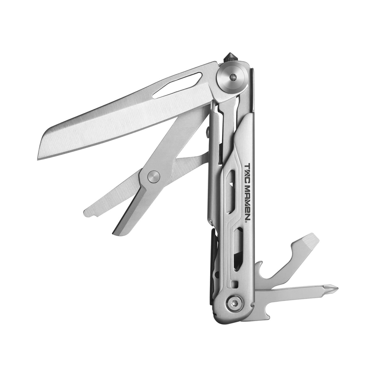 Multifunctional Axel Camping Multitool D19006 Silver Pentagon Tactical - Versatilitate și Fiabilitate în orice Misiune