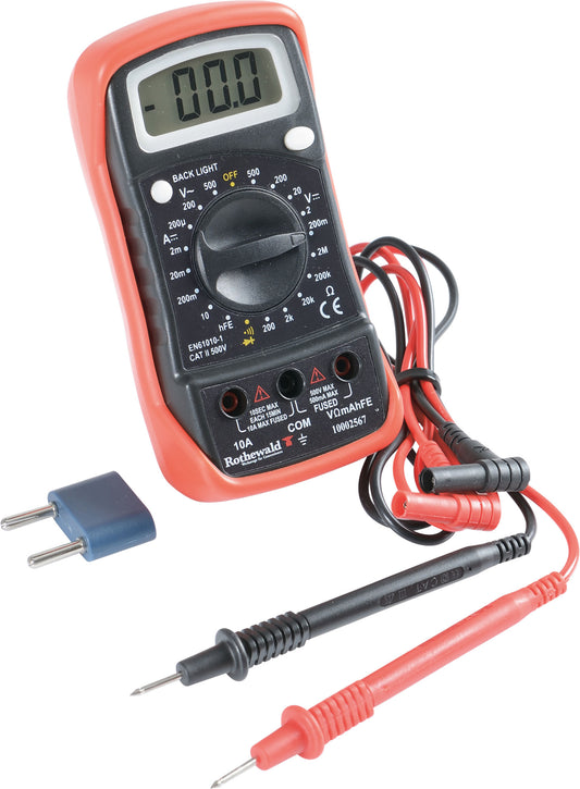 Multimetru Digital Rothewald - Tester Electric Moto & Auto