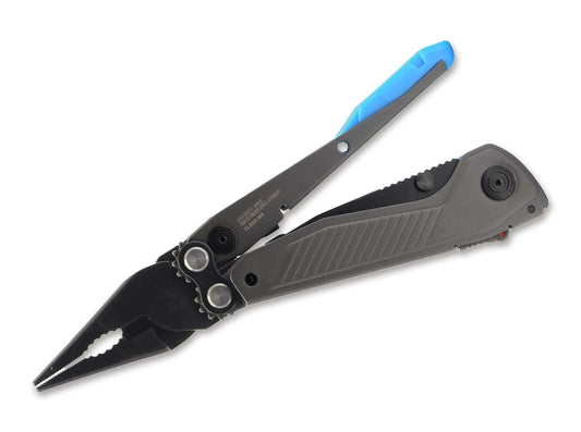 Multitool Flash MT Urban Gray & Cyan SOG- Lama Asistata, Cleste Compound Leverage