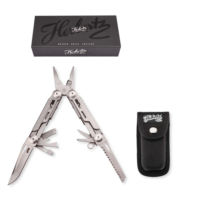 Multitool Herbertz Selektion Multitool - Inox, 16.2 cm lungime