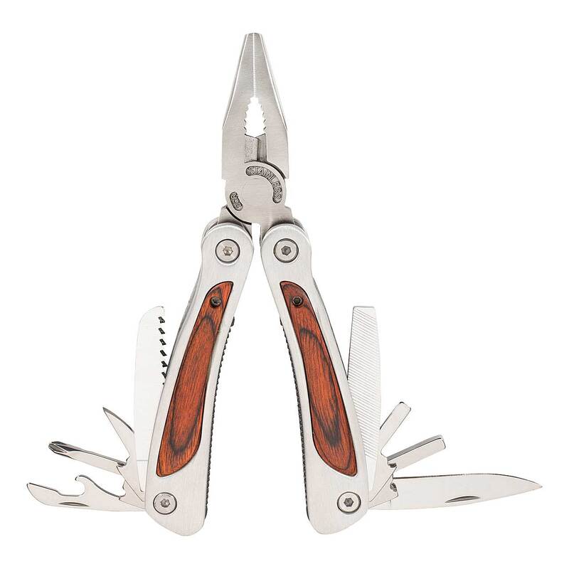 Multitool Mini Herbertz CJH - Oțel Inoxidabil, Mâner Lemn
