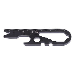 Multitool Mini Herbertz Negru - Oțel 420, Compact și Ușor.