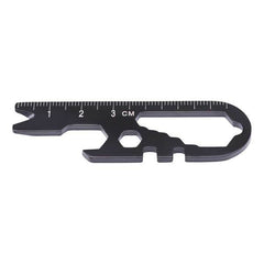 Multitool Mini Herbertz Negru - Oțel 420, Compact și Ușor.