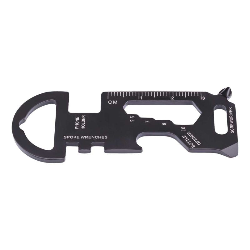 Multitool Mini Tool Negru Herbertz - Oțel 420, Compact și Ușor.