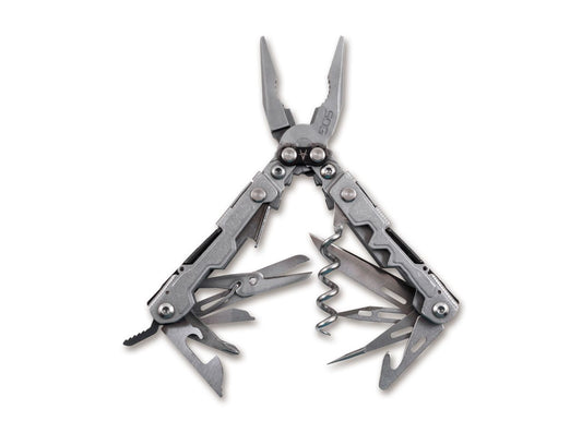 Multitool PowerLitre SOG- Tirbuson Profesional, 17 Functii Utile