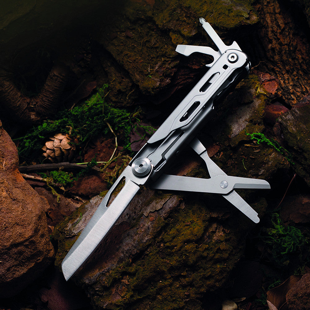 Multitool TF-2215 mes 7 in 1 Zilver/Chrome - Uneltele Tale Esențiale