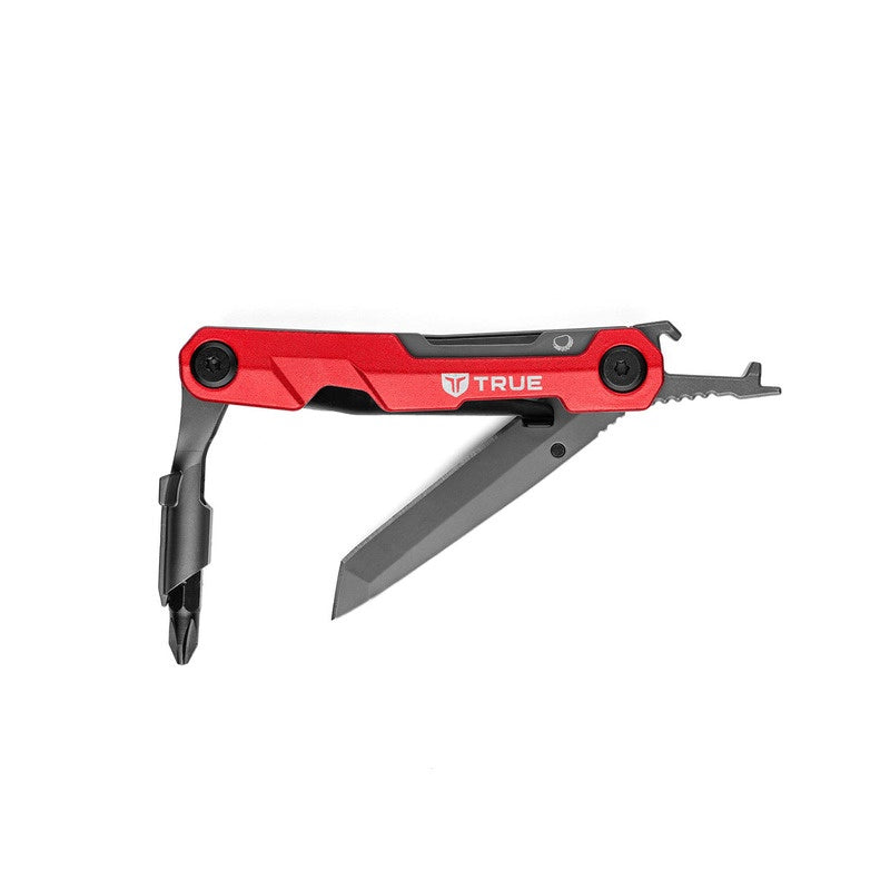 Multitool TI BLOCK Roșu Herbertz - Oțel 3Cr13MoV, Linerlock