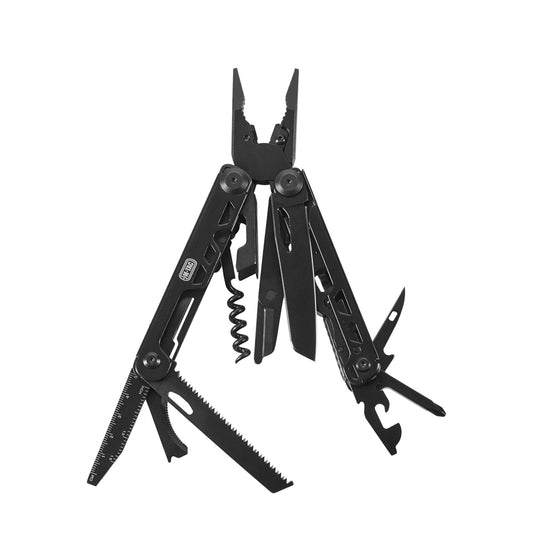 Multitool Tip 14 M-Tac - Negru, 14 Funcții Esențiale