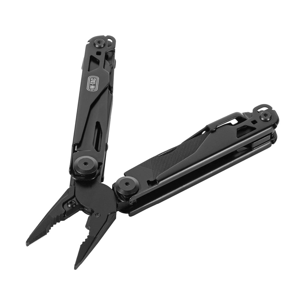 Multitool Tip 9 M-Tac - Negru, Unelte Esențiale în Compact