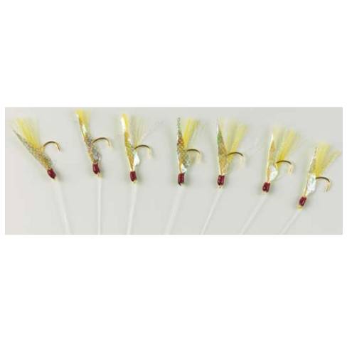 Muscă Artificială Taparina Rainbow Lineaeffe - Nr. 6, Set 7 buc