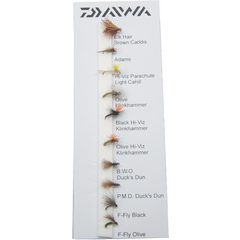 Muște Artificiale River Dries Daiwa - Set 10buc, Pescuit la Muscă
