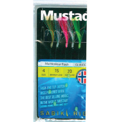 Muște Artificiale Taparina Mustad - Flash Multicolor, Eficiență Maximă