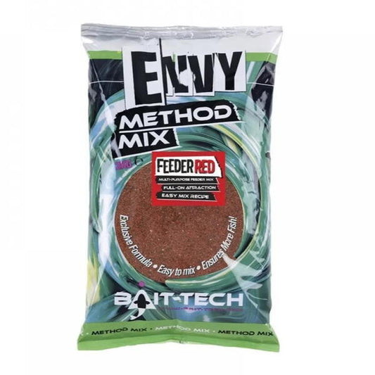 Nada Feeder Envy Method Mix Red Bait Tech - Atracție Instantă, 2kg