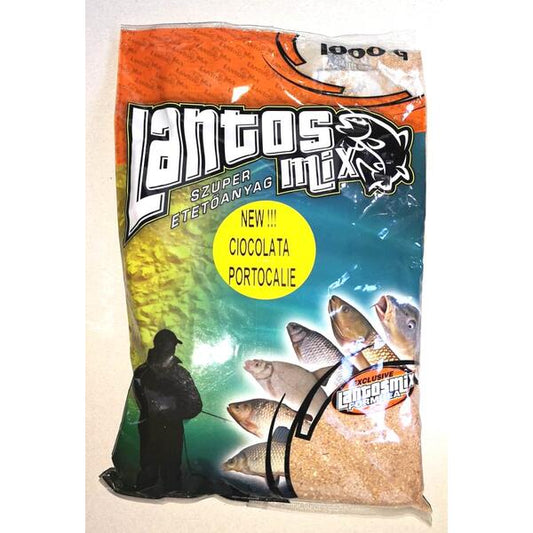 Nada LANTOS-MIX Ciocolată Portocalie 1KG - Atractivitate Maximă Pescuit