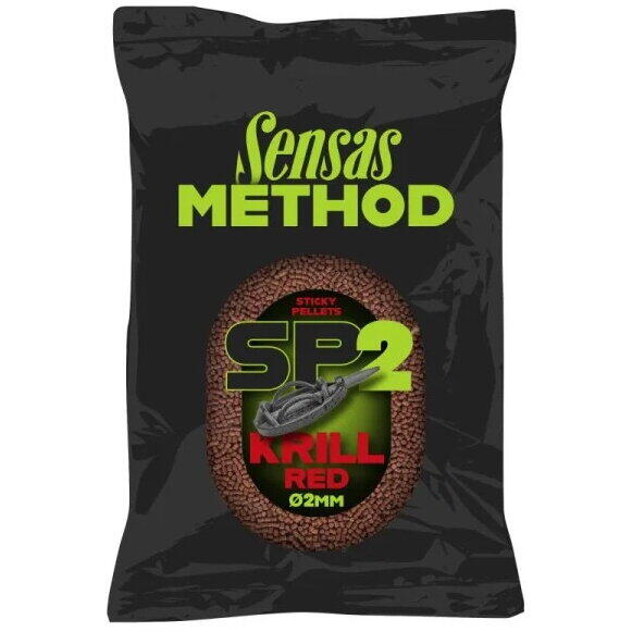 Nada Pelete Sensas Method Sticky Krill 650g - Atractant, Colant