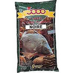 Nada SENSAS 3000 Carp Black 1KG - Atractivitate Maximă Crap