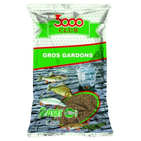 Nada Sensas 3000 Club Gros Gardons 1kg - Atractant Crap, Scobar